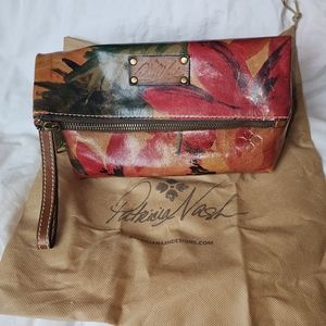 Patricia Nash leather floral print bag